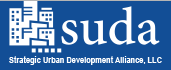 SUDA, LLC Sticky Logo